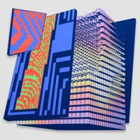 J. Demsky 9TH HYPRCUBE Painting, 48W - Sold for $2,688 on 11-15-2025 (Lot 456).jpg
